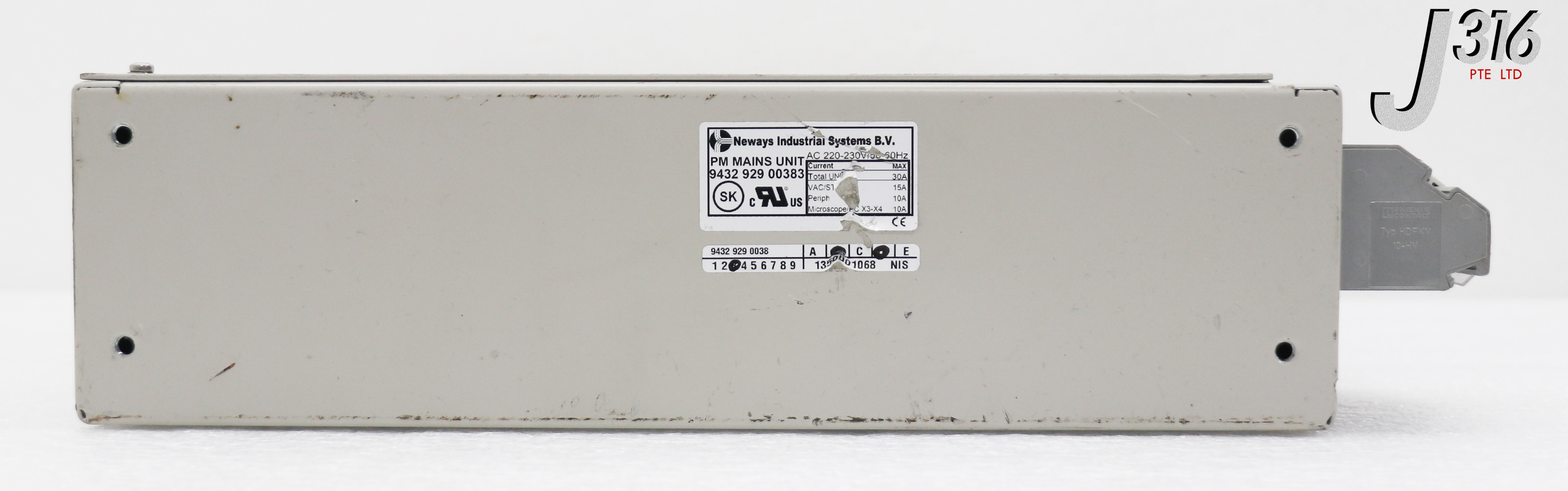 34652 NEWAYS INDUSTRIAL ASML PM MAINS UNIT 9432 929 00383 | eBay